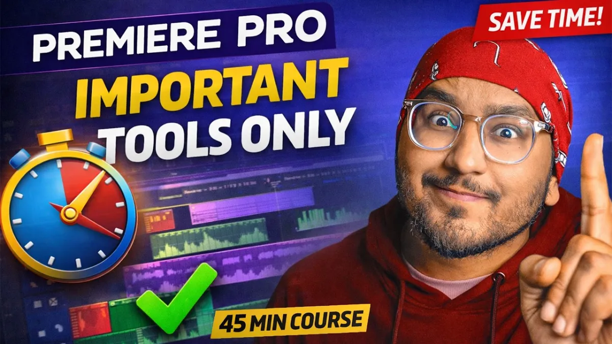 🇮🇳 Premiere Pro Full Course for Beginners – Edit Like a Pro