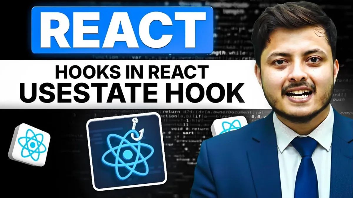 🇮🇳 React useState Hook | The Complete Guide for Beginners | What is hooks | ReactJS Full Course 4