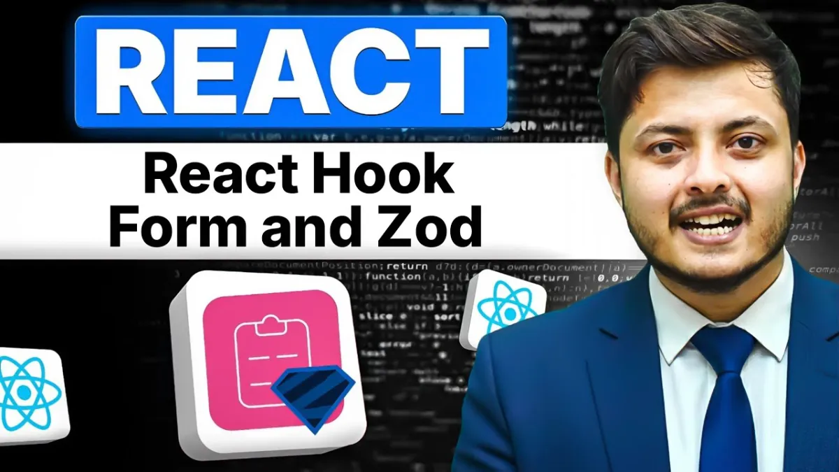🇮🇳 React Hook Form | Zod Validation | ReactJS Full Course 9