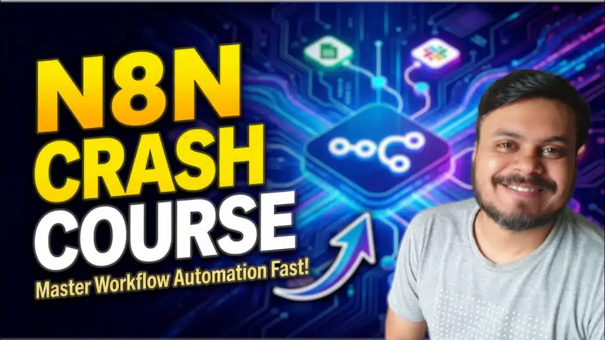 🇮🇳 Complete n8n Masterclass [Updated for 2026]: Build Real-World Automations and AI Agents from Scratch