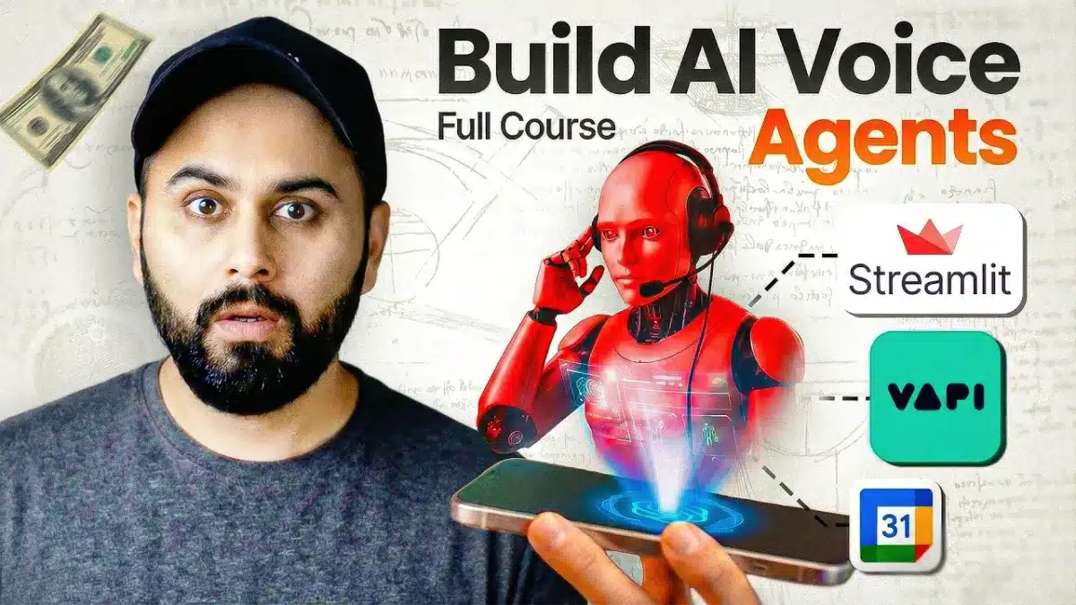 🇺🇸 How to Build AI Voice Agents from Scratch | AI Voice Agents Full Course