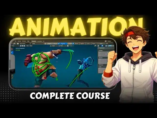 🇮🇳 3D Animation Complete Course For Beginners 2026 | Phone Pr Cartoon Banao 