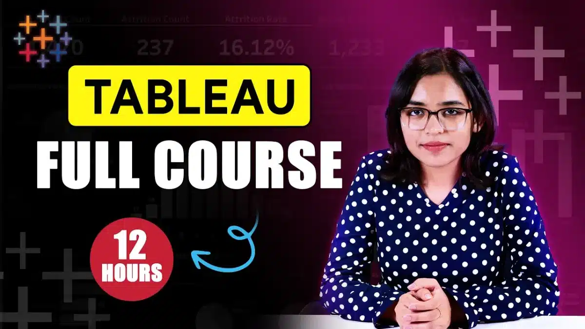 🇺🇸 Tableau Full Course 2026 Free | Tableau For Beginners