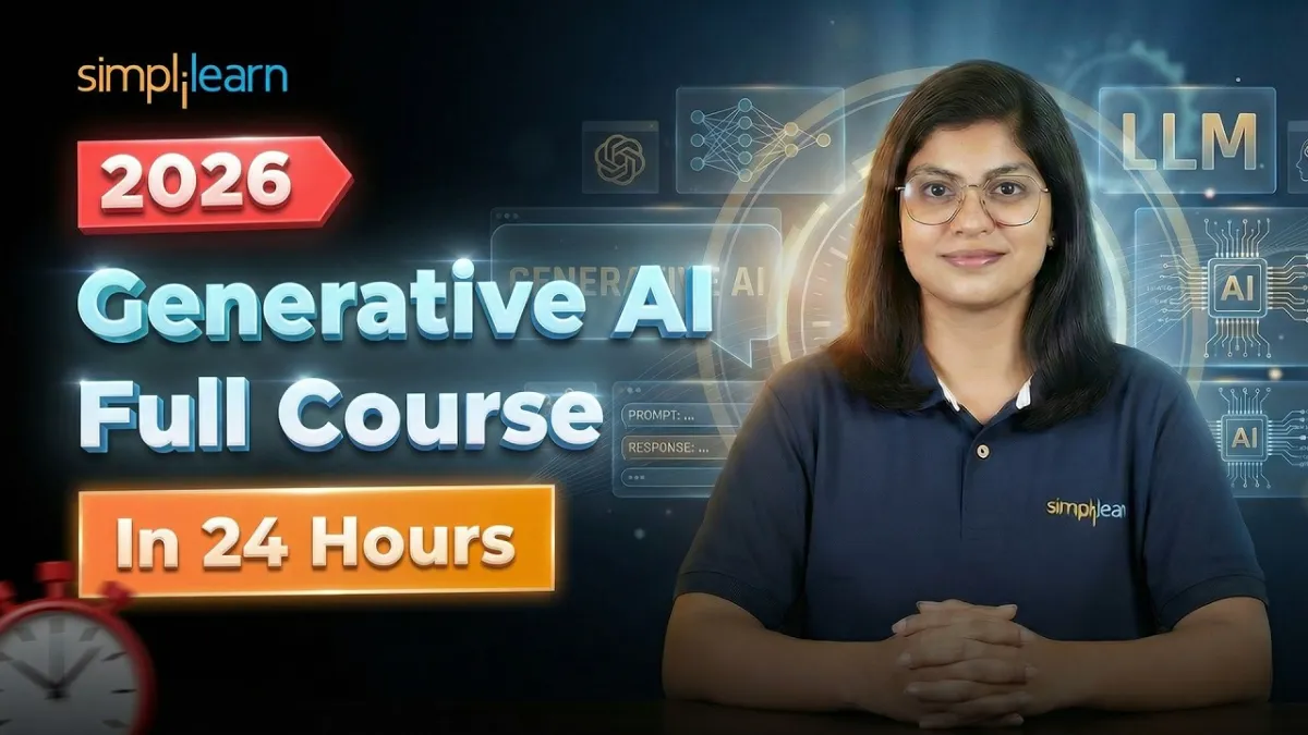 🇺🇸 Gen AI Course | Gen AI Course For Beginners | Learn Generative AI From Scratch 2026