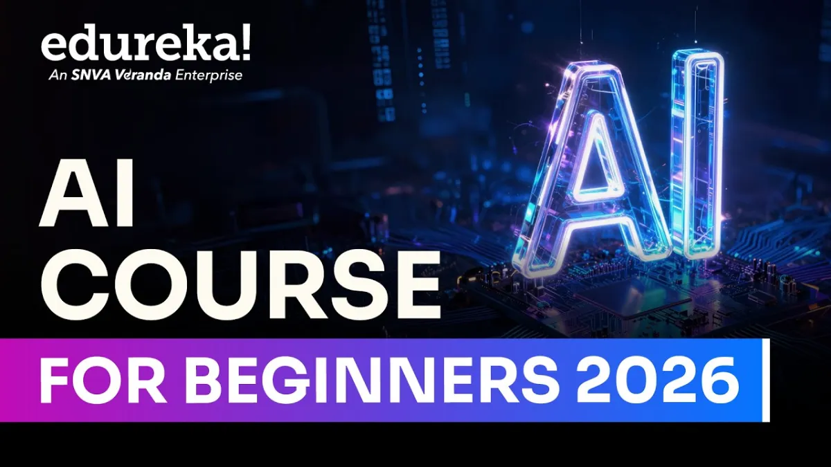 AI Course For Beginners 2026 | Artificial Intelligence (AI) For Beginners