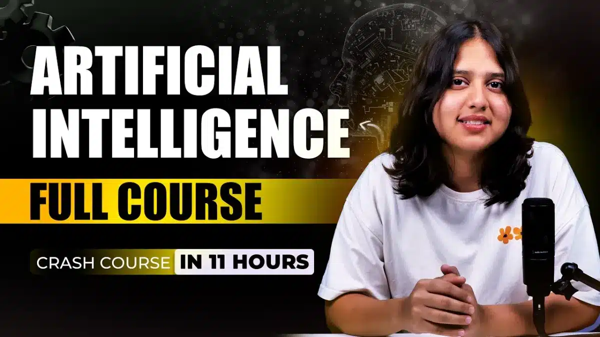 🇺🇸 Learn Artificial Intelligence Full Course From Scratch | AI Course For Beginners