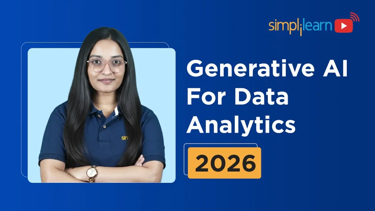🇺🇸 Generative AI in Data Analytics Full Course 2026 [FREE] | Gen AI For Data Analytics