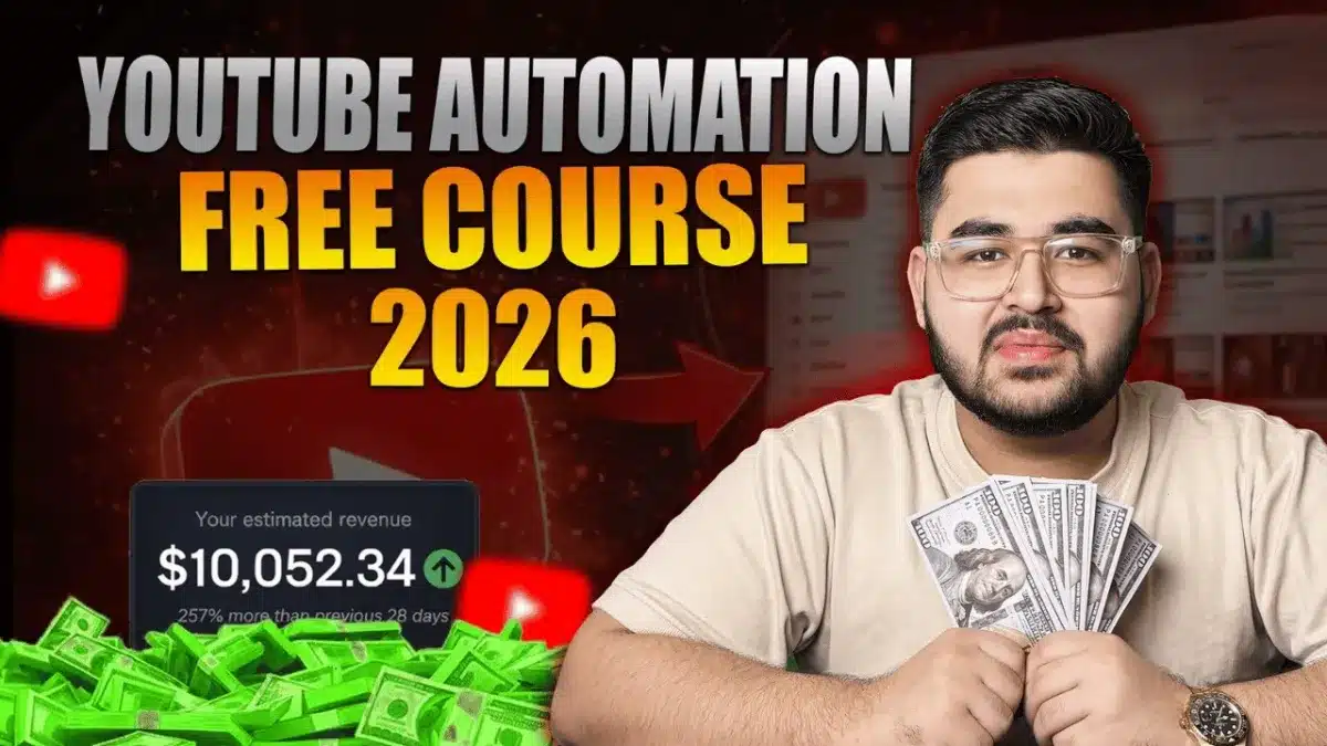 🇮🇳 How to Start YouTube Automation with AI in 2026 (Full Step-by-Step Course)