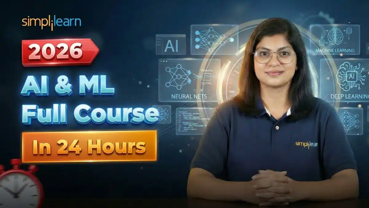 🇺🇸 AI and Machine Learning Full Course 2026 | AI & Machine Learning Tutorial For Beginners