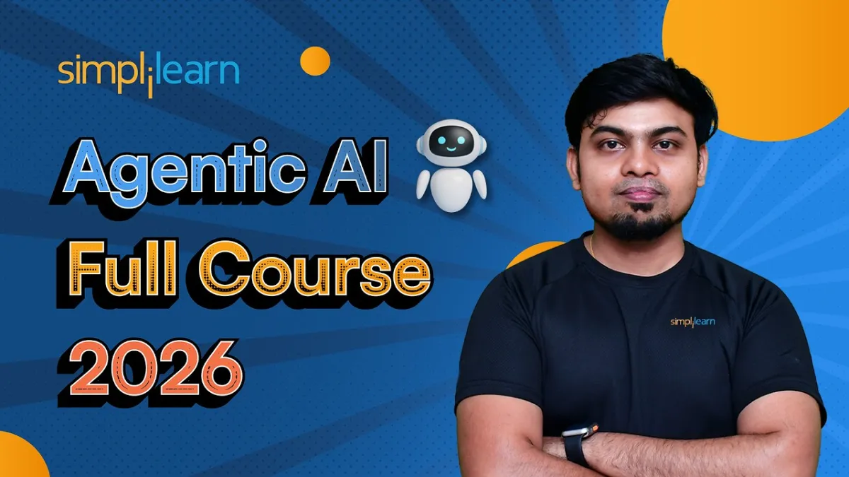 Agentic AI Full Course 2026 | Agentic AI Tutorial For Beginners | Agentic AI Course