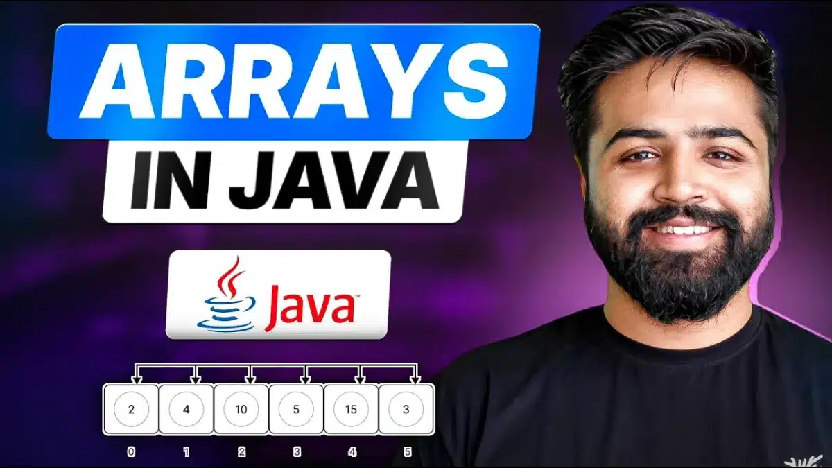 Introduction to Arrays | Declaration, Initialization, Traversal | String Intro  | Java Full Course