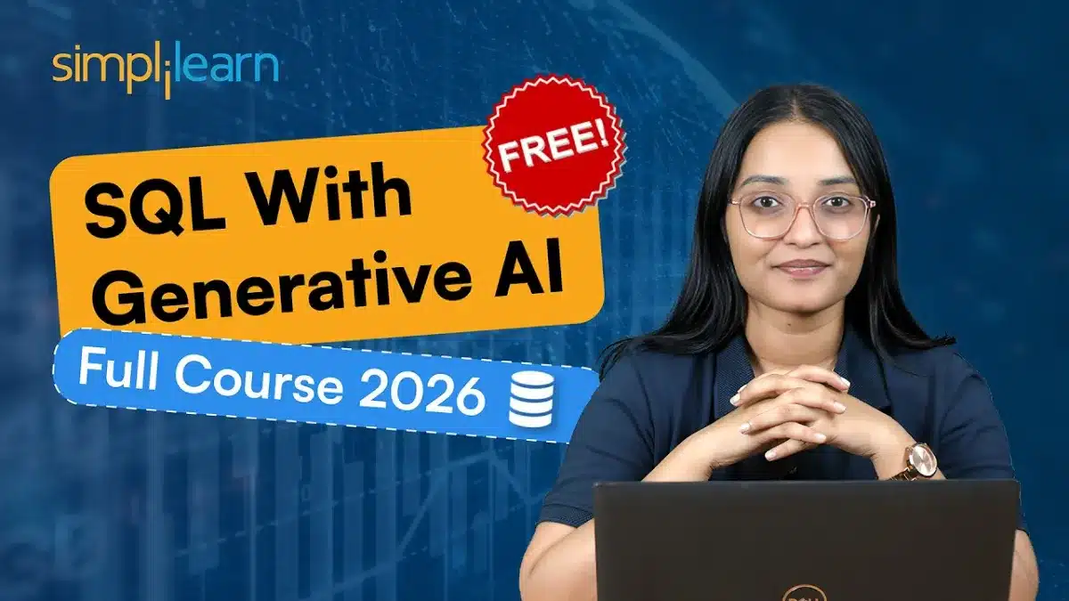 SQL With Gen AI Full Course 2026 | SQL Tutorial For Beginners | SQL With Generative AI