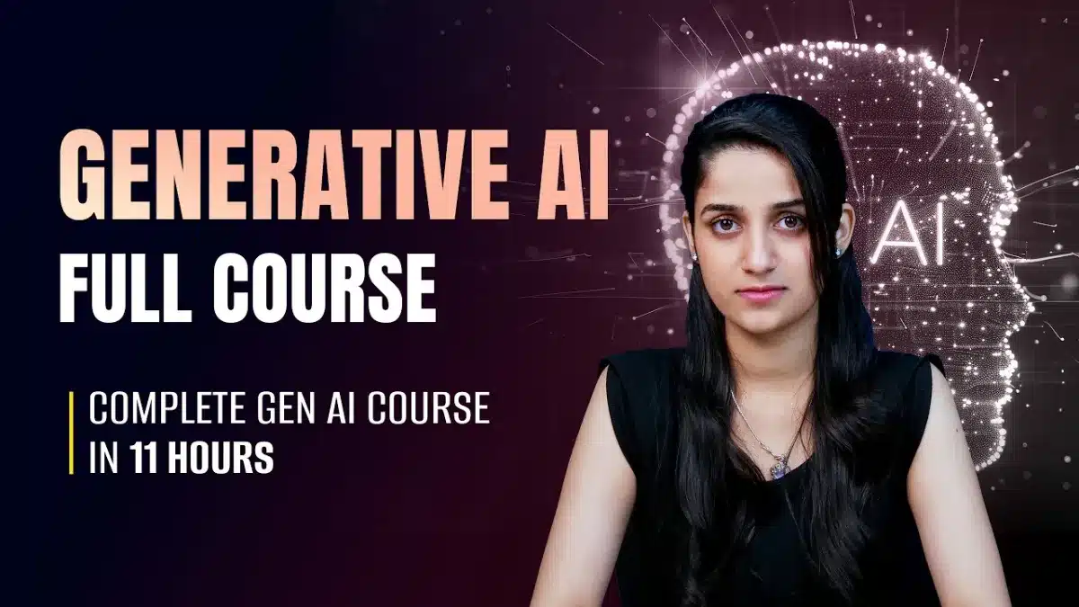 🇺🇸 Learn Complete Generative AI Course Free 2026