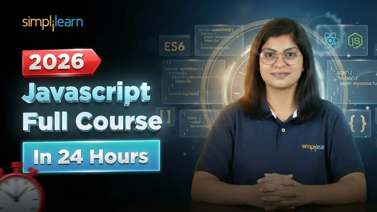 🇺🇸 JavaScript Full Course 2026 | JavaScript Tutorial For Beginners | JavaScript Training