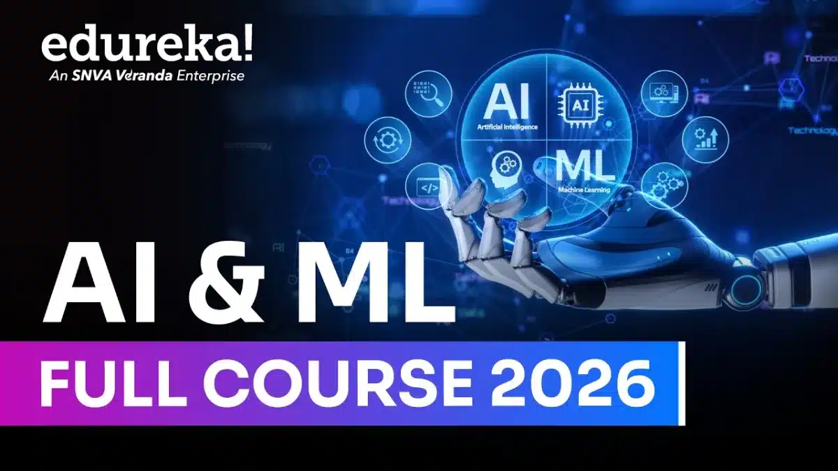 🇺🇸 AI & ML Full Course 2026 | Complete Artificial Intelligence and Machine Learning Tutorial 