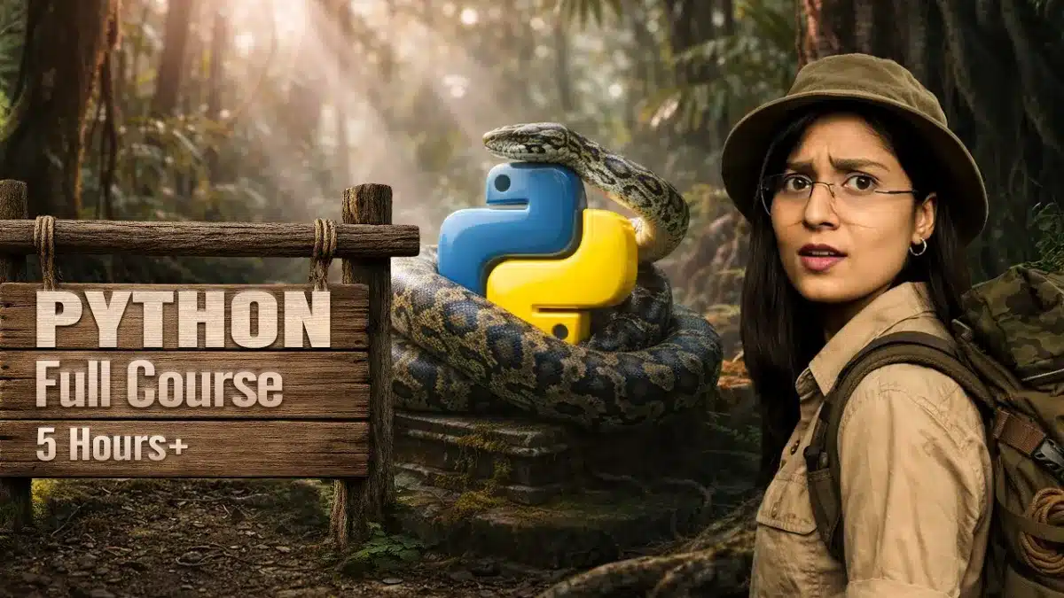 🇺🇸 Python Full Course for Beginners to Advanced with AI (2026)