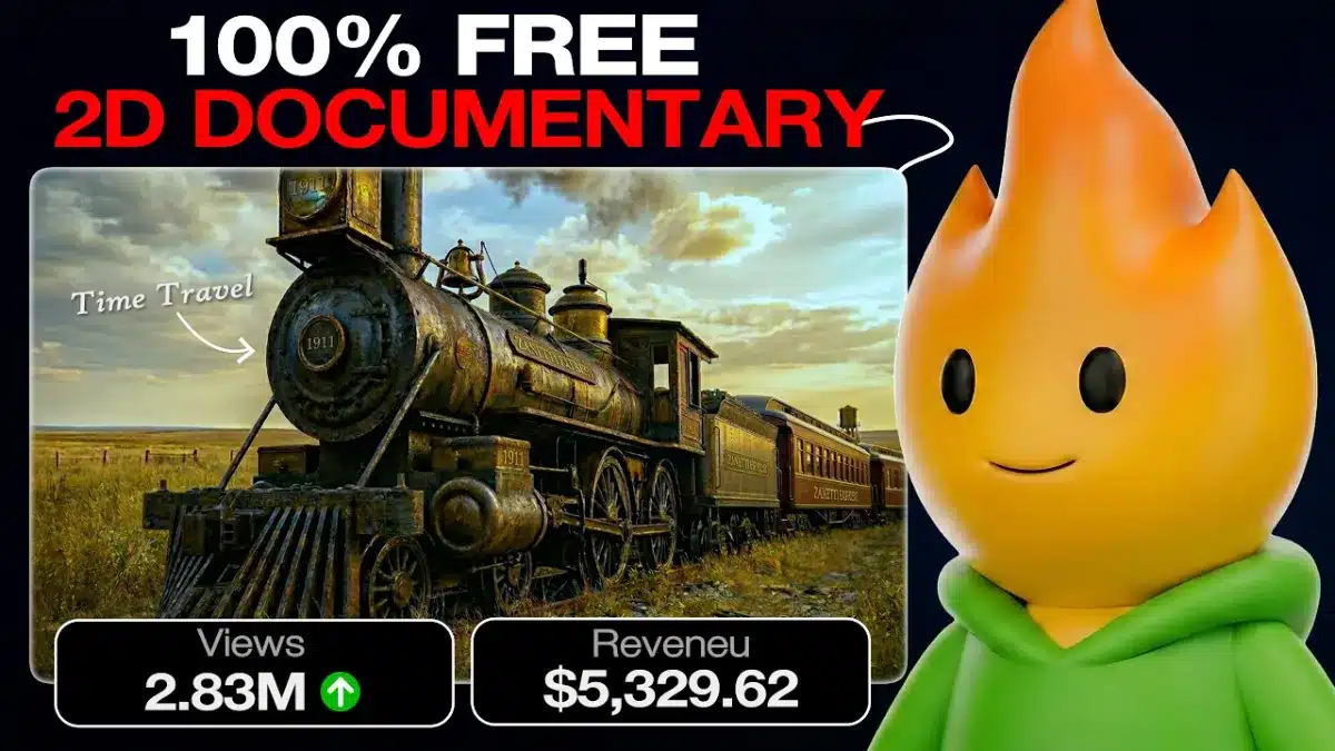Create 2D Mysteries Documentary Videos - 100% FREE & UNLIMITED
