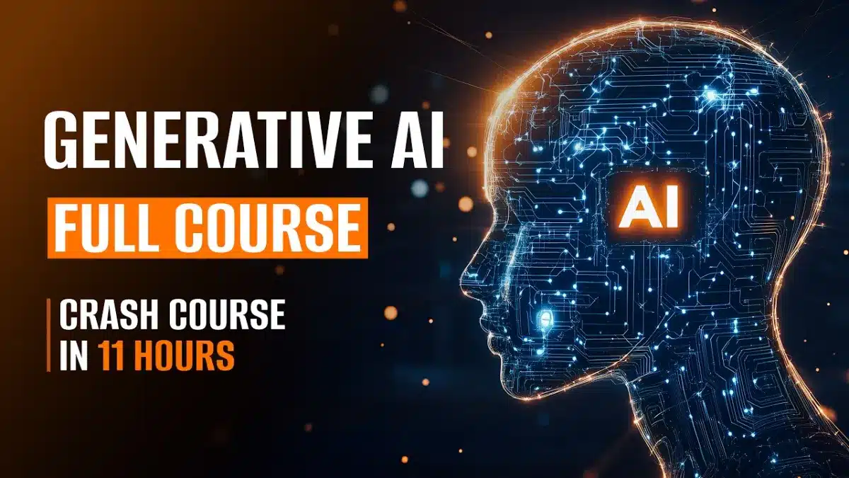 🇺🇸 Learn Generative AI Full Course Free 2026