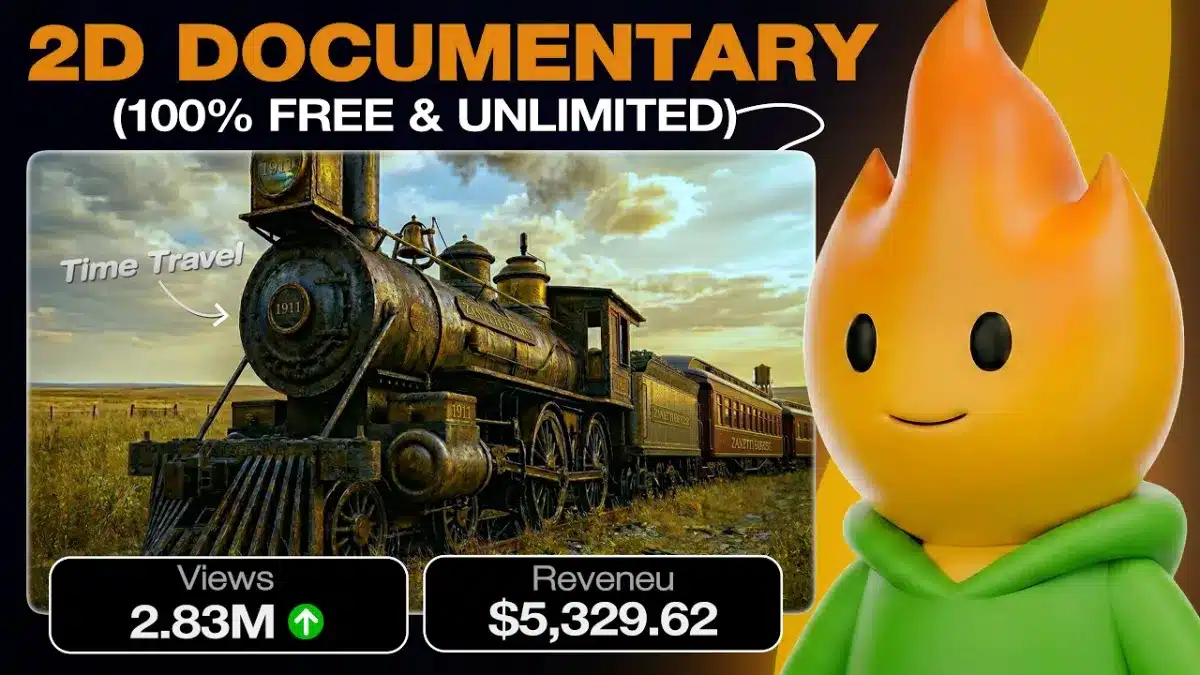 Create 2D Mysteries Documentary Videos - 100% FREE & UNLIMITED