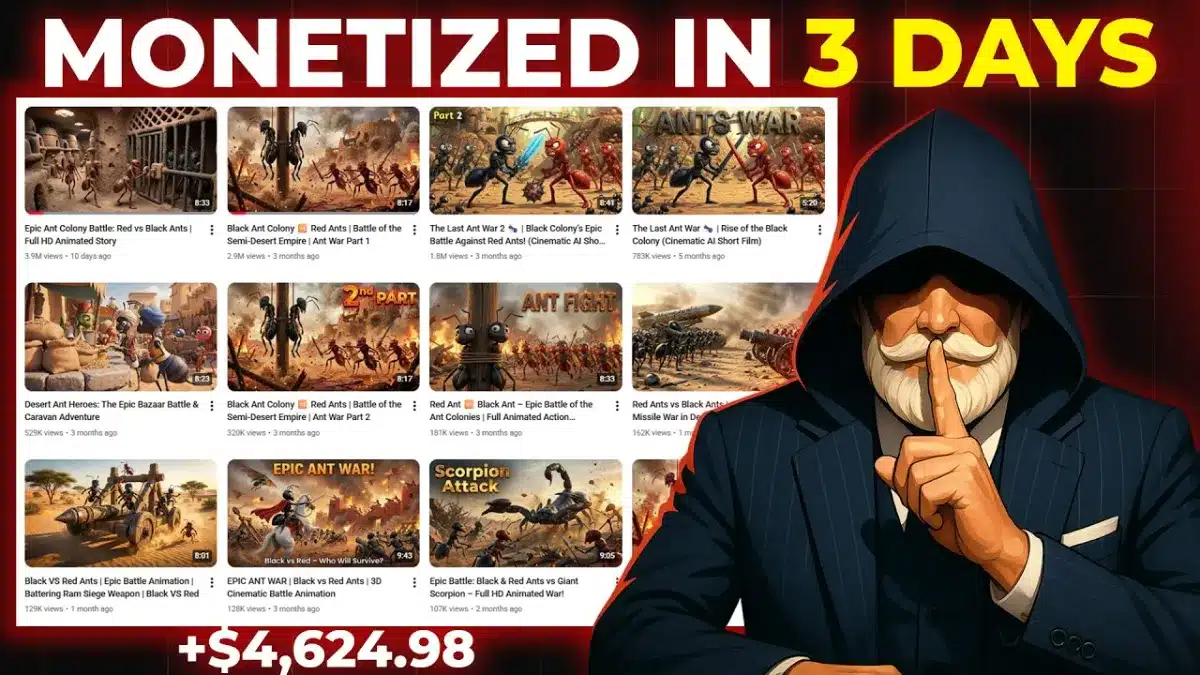 🇺🇸 How to Make Viral Ant Civilization Videos with AI