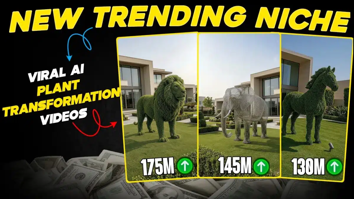 🇺🇸 How To Create Viral AI Plant Growth Transformation Videos (100% FREE Course)