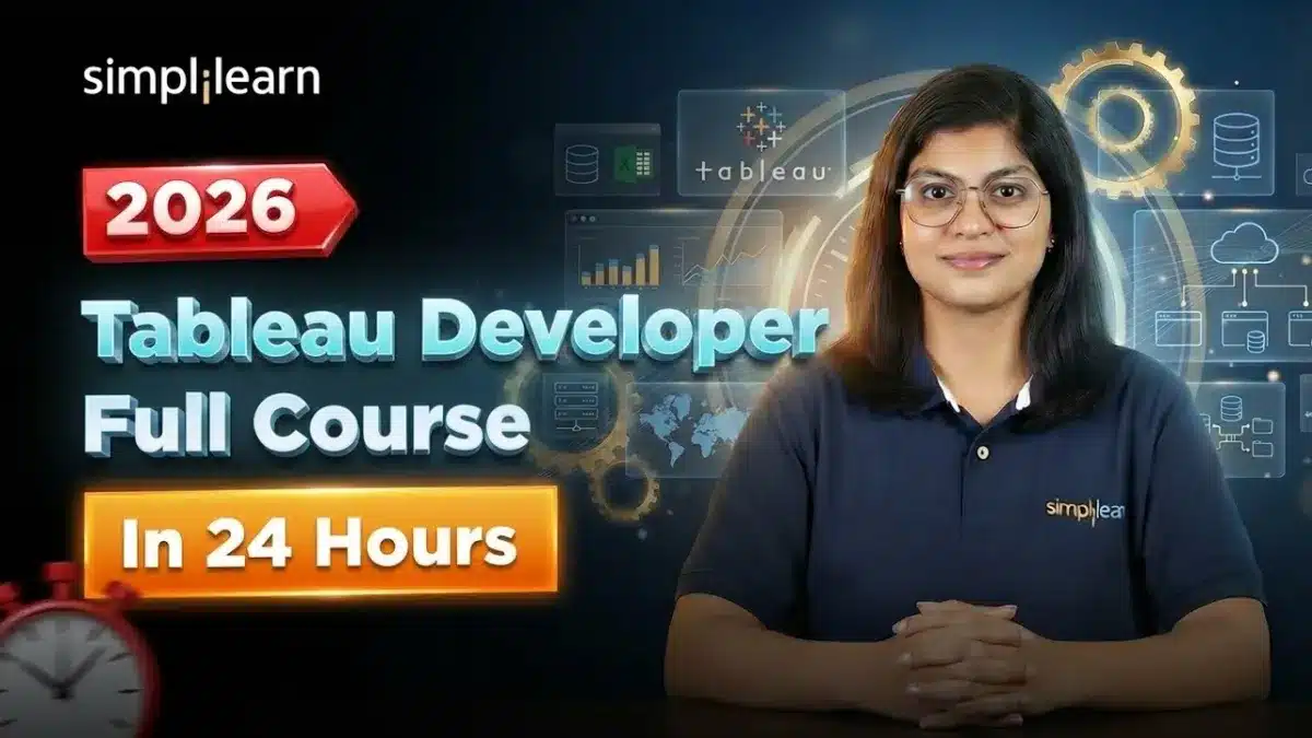 🇺🇸 Tableau Developer Full Course 2026 | Complete Tableau Developer Training For Beginners