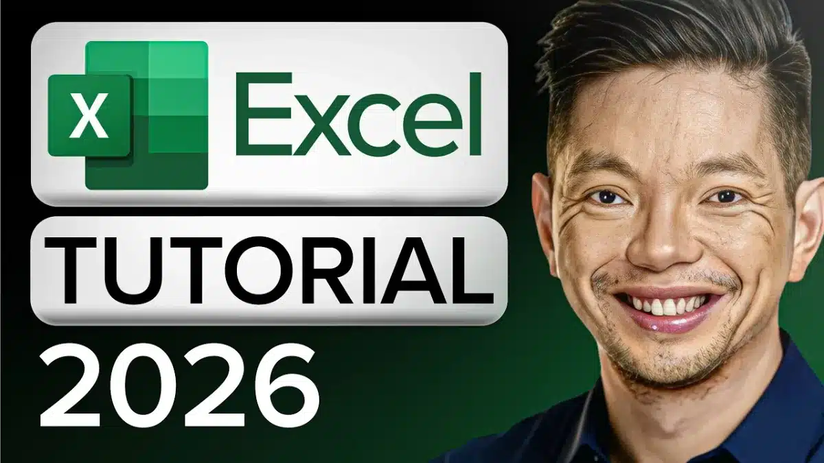 🇺🇸 Excel Full Tutorial for Beginners 2026: Excel Full Course