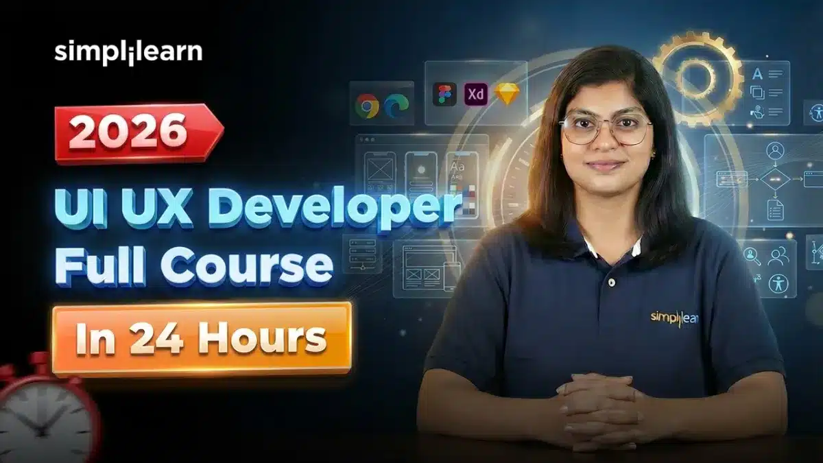 🇺🇸 UI UX Designer Full Course 2026 | Complete UI UX Designer Tutorial For Beginners