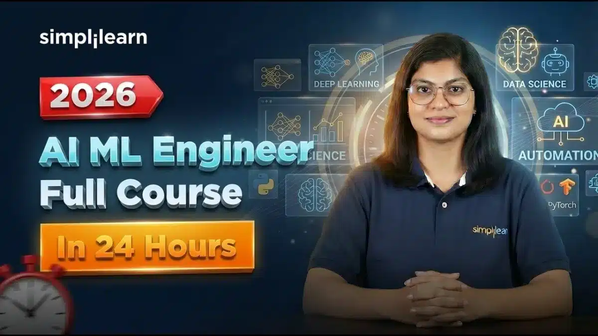🇺🇸 AI Machine Learning Engineer Full Course 2026 | AI And Machine Learning Tutorial