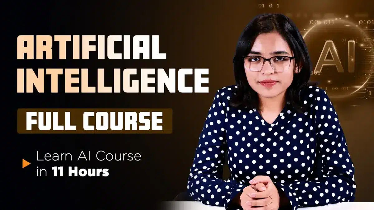 🇺🇸 Learn Artificial Intelligence Full Course 2026 | AI Course From Scratch