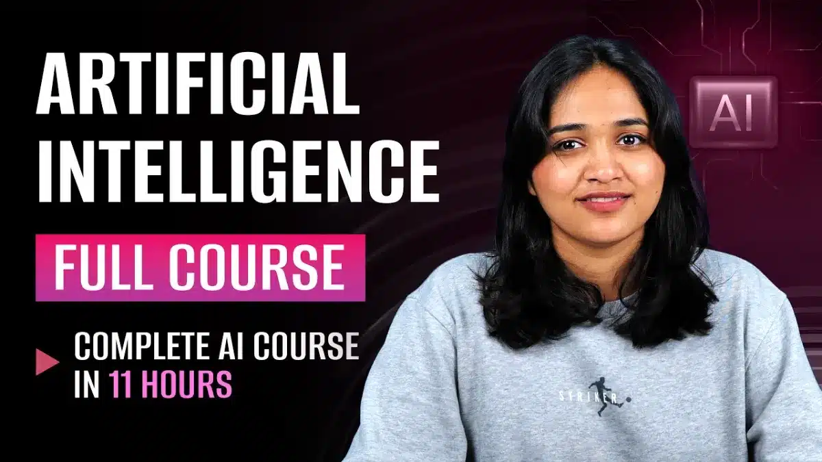 🇺🇸 Artificial Intelligence Full Course Free | AI Course 2026 