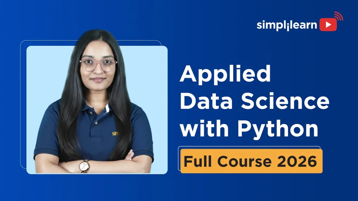 🇺🇸 Applied Data Science With Python Full Course 2026 [Free] | Python For Data Science