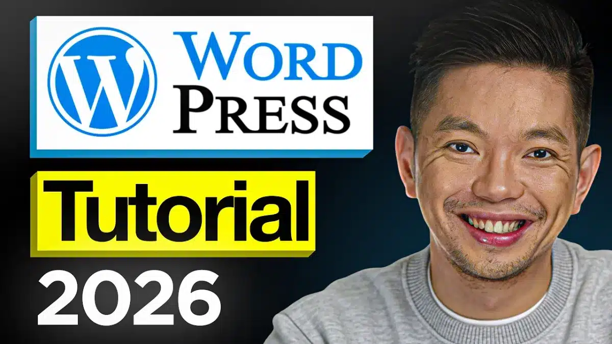🇺🇸 WordPress Tutorial for Beginners 2026 – WordPress Full Course