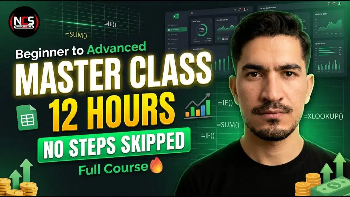 🇺🇸 Master Excel Get Hired! | MS Excel Crash Course For Beginners