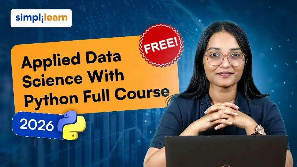 🇺🇸 Applied Data Science With Python Full Course 2026 [Free] | Python For Data Science