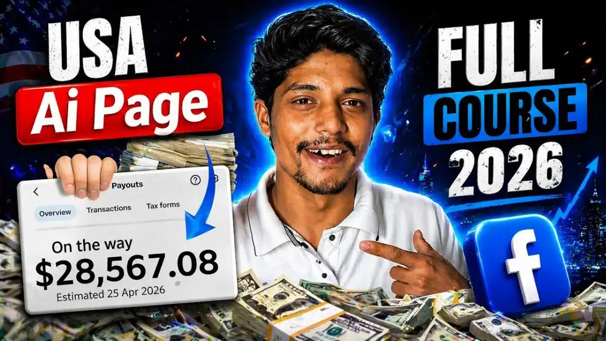 🇮🇳 Build a USA Facebook Page Using AI (Full Guide 2026)