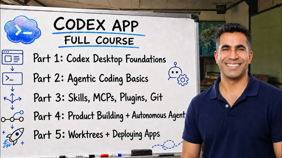 🇺🇸 OpenAI Codex Full Course 4 Hours (2026): The Best AI Coding Agent