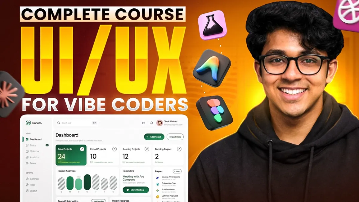 🇮🇳 Ultimate UI/UX Course for Vibe Coders | No more AI Slop