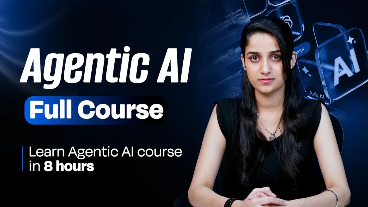 🇺🇸 Agentic AI Full Course for Free 2026 | Learn Agentic AI Full Course