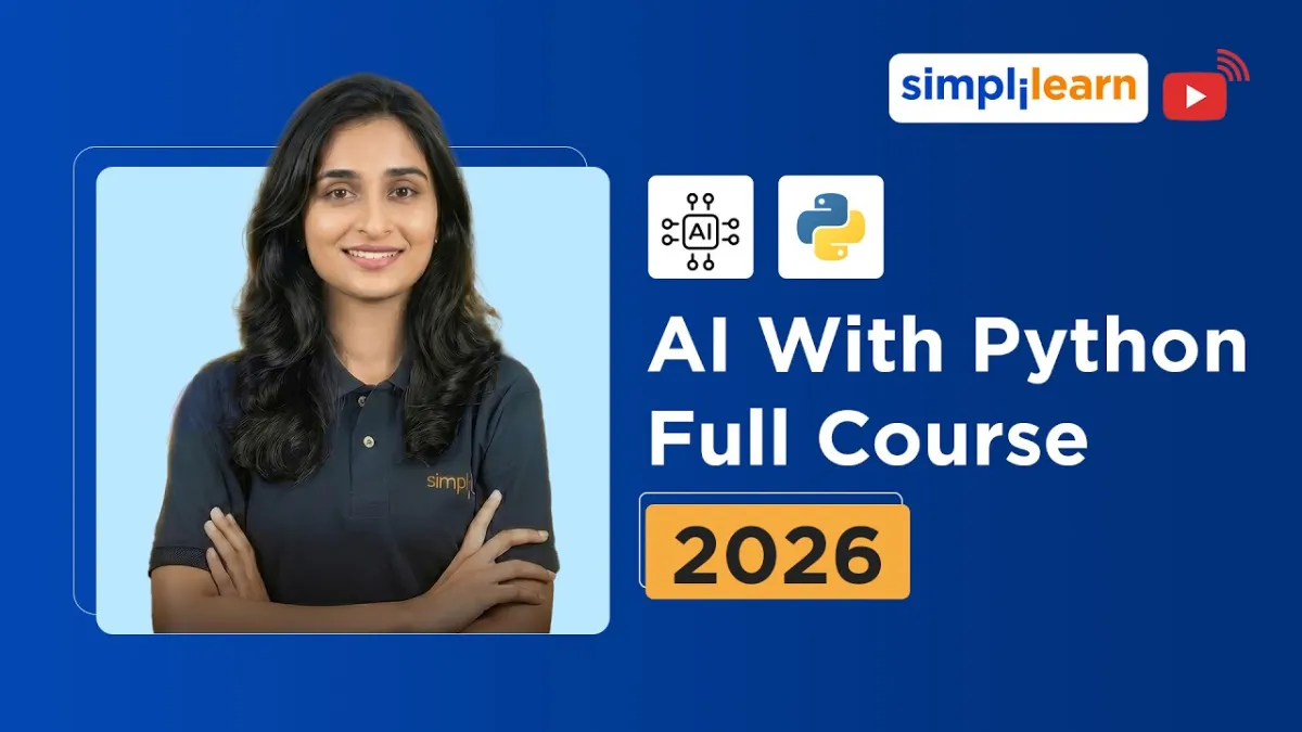 🇺🇸 AI With Python Full Course 2026 [FREE] | Learn Artificial Intelligence With Python
