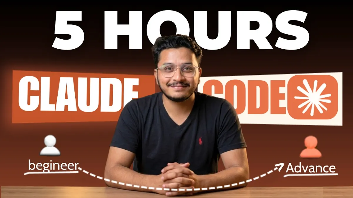 🇮🇳 Claude Code Complete Course 2026 (40+ Concepts)