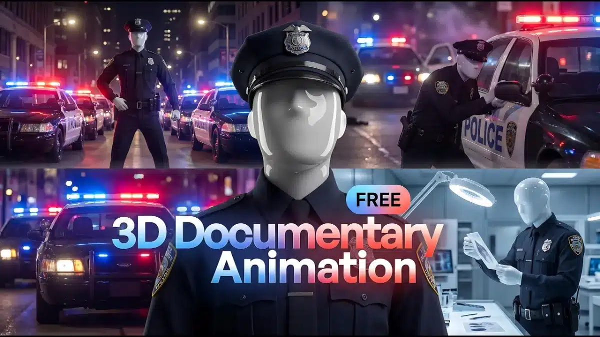 🇺🇸 FREE & UNLIMITED | How I Make VIRAL 3D Documentary Videos 100% With AI