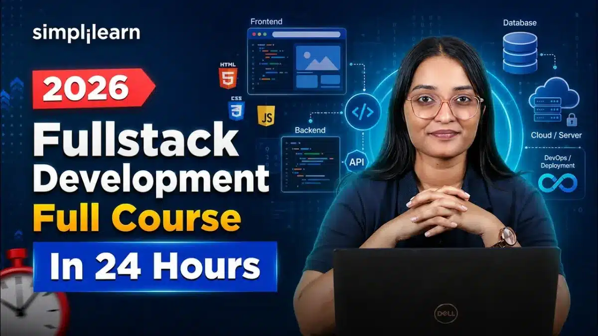 🇺🇸 FullStack Development Full Course 2026 | Full Stack Development Tutorial For Beginners 