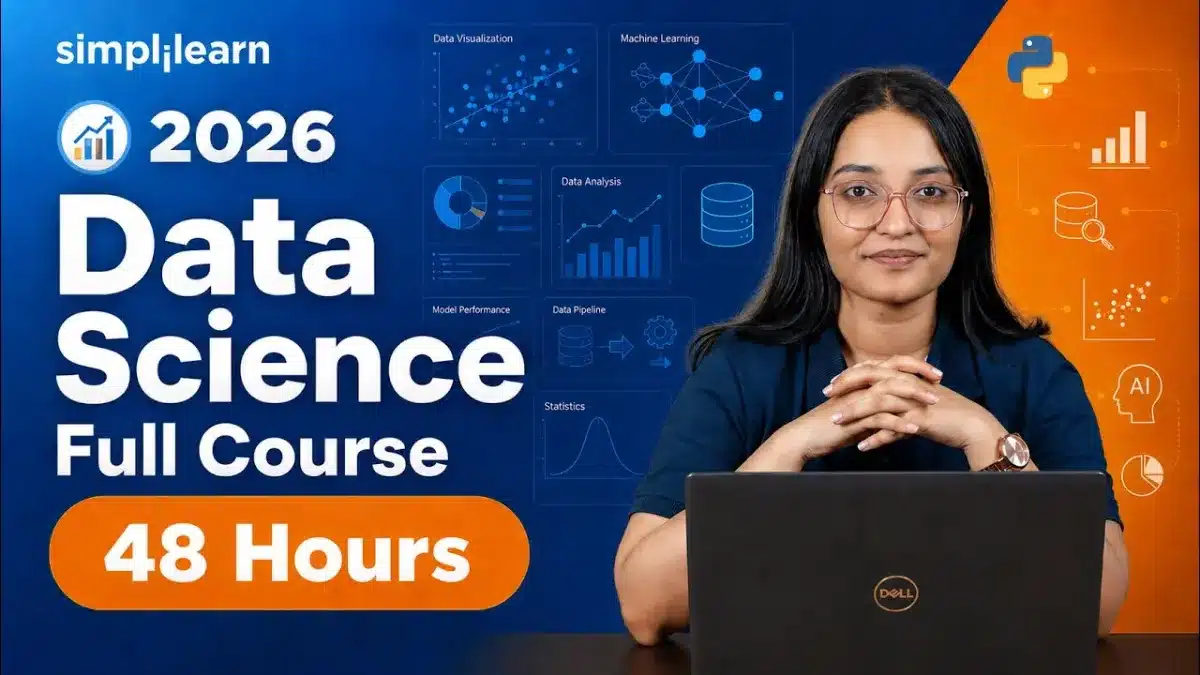 🇺🇸 Data Science Full Course 2026 | Data Science Tutorial | Data Science In 50 Hours