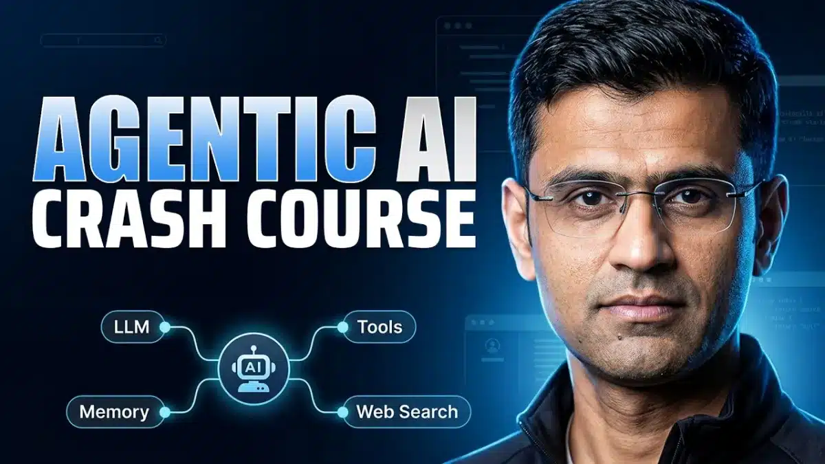 🇺🇸 Agentic AI Crash Course using LangChain | LangChain Crash Course