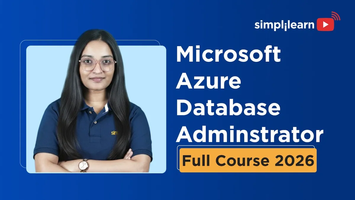 Microsoft Azure Database Administrator Full Course 2026 [FREE] | Azure AZ-104 Course