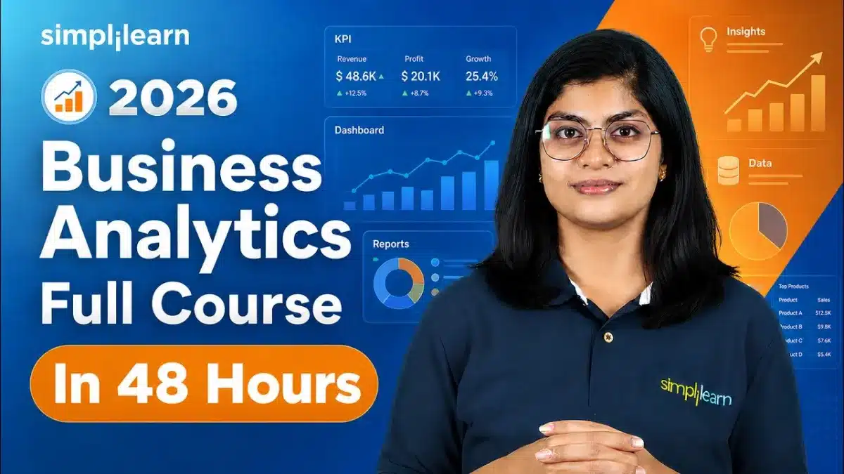 Business Analytics Course 2026 | Complete Business Analyst Tutorial For Beginners
