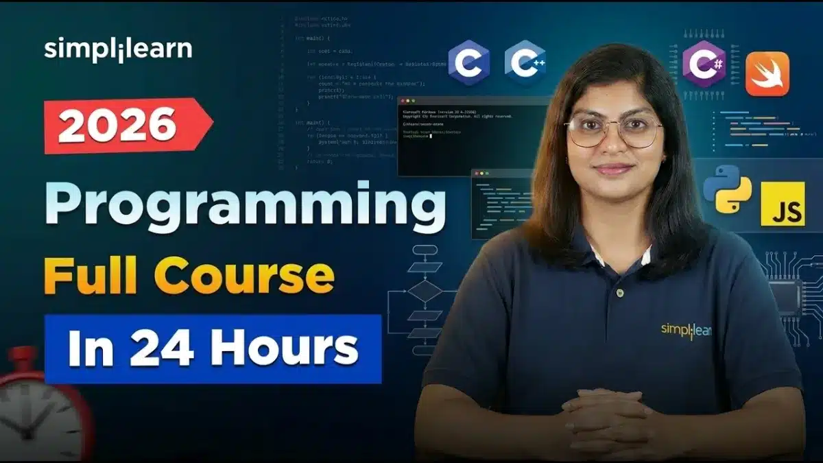 Programming Full Course 2026 [FREE] | Complete Programming Tutorial For Beginners 