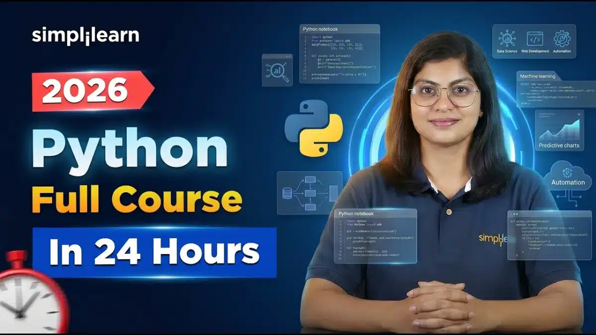 🇺🇸 Python Full Course 2026 | Python Tutorial For Beginners | Python Programming Tutorial