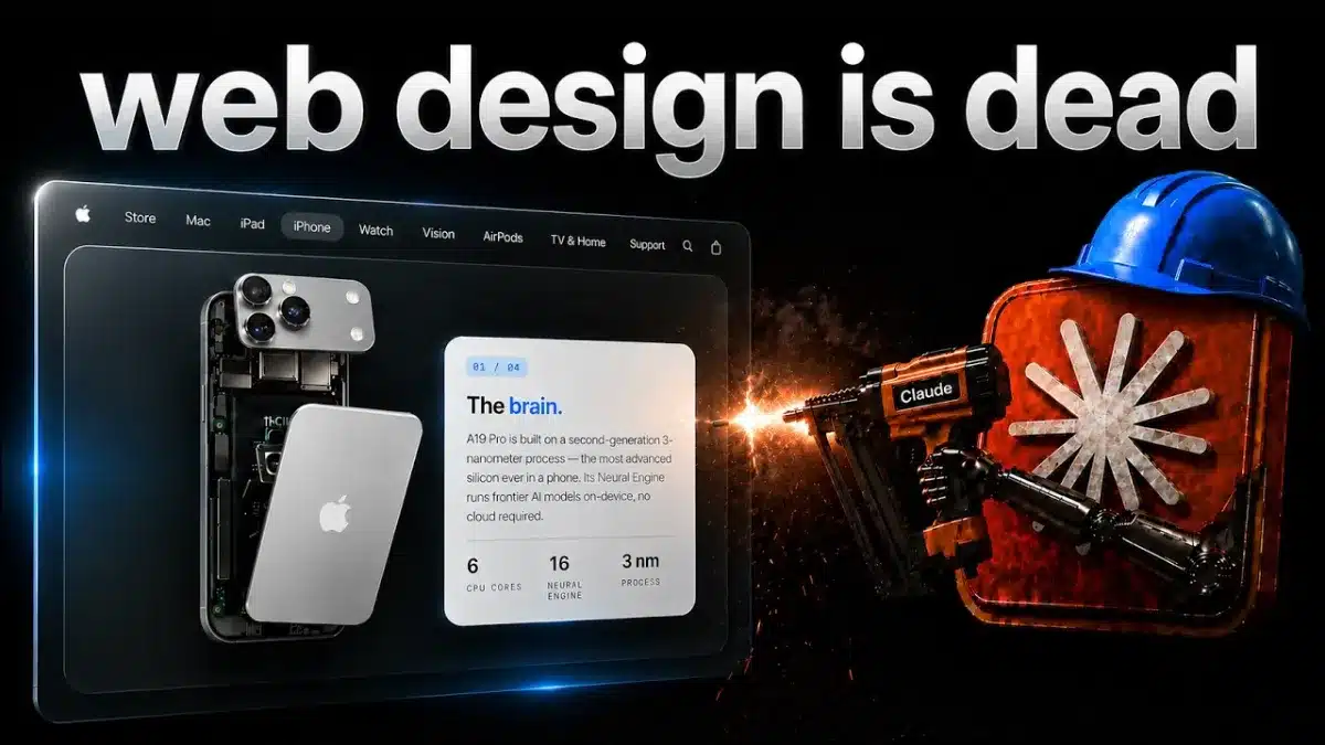 I told Claude to build me a $10K website (it took 30 minutes)